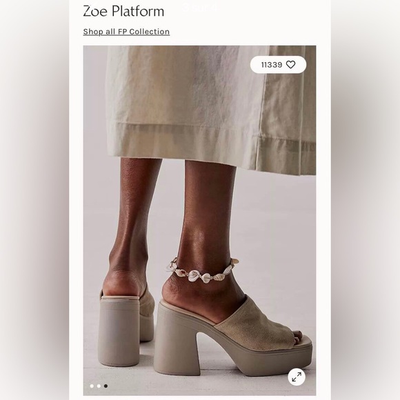 Free People Zoe Diamond Suede sandals - Picture 9 of 11